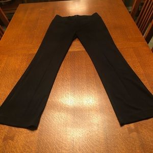 Black knit pants